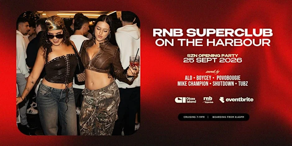Official RNB Superclub spring/summer event artwork